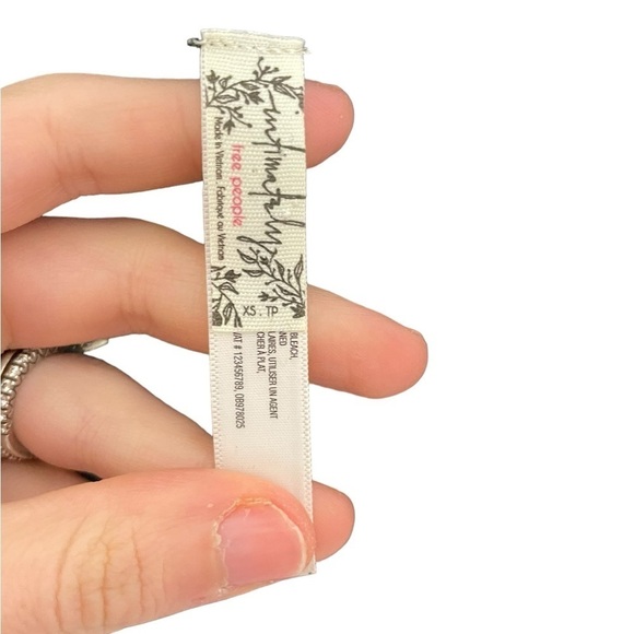 Intimately Free People Adjustable Straps Ribbed Bodysuit XS - Picture 2 of 7